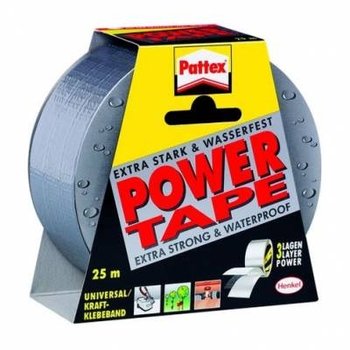 samolepic pska Pattex Power tape 50mm x 25m stbrn