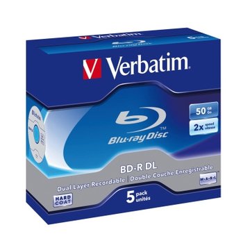 Blu-ray Verbatim BD-R DL 50GB/2x