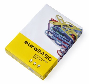 kancelsk papr Eurobasic A4, 80g, 500 list