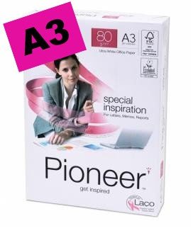 kancelsk papr Pioneer A3, 80g, 500 list