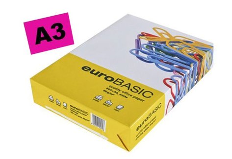 kancelsk papr Eurobasic A3, 80gr, 500 list