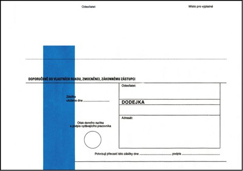 dodejka C5/1000ks modr