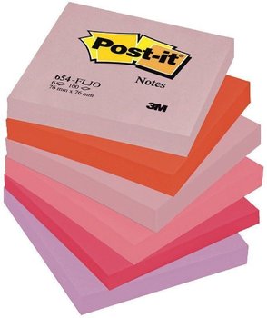 3M Post-it 654 - FLJO 76x76mm, 6x90 lístků