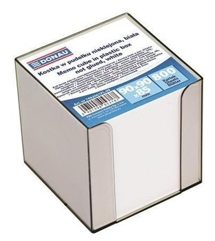 bloček bílý 9x9x9 cm v plastové krabičce