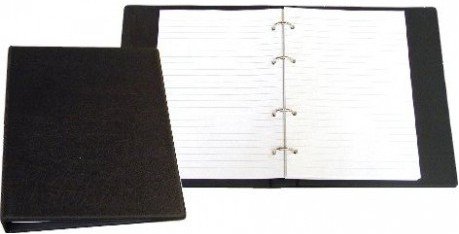 kroužkový zápisník A5, PVC, 100 listů