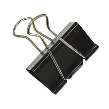 Binder clip 25mm ern, 12ks