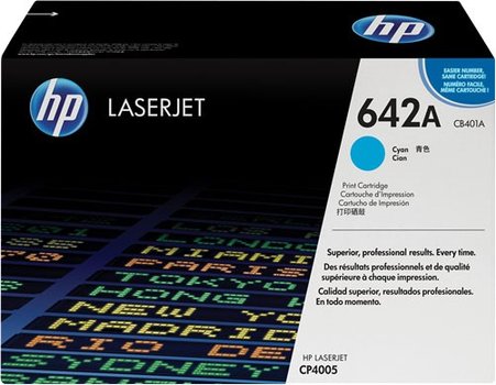 HP 642A, CB401A cyan