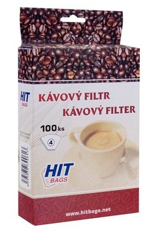filtry na kávu č.4/100ks