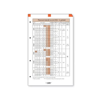 Plánovací kalendář ADK A5 2024