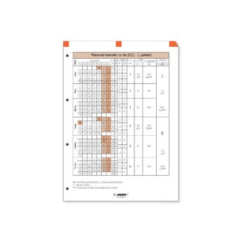 Plnovac kalend ADK A4 2026