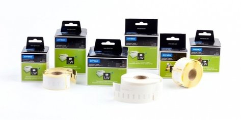 štítky LabelWriter adresní 25x54mm bílé