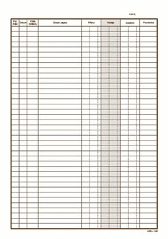 pokladn kniha NCR, A4 .146, 2x50 list