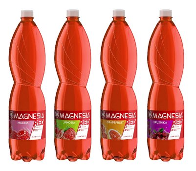 Magnesia RED jemn perliv 1,5l/6ks
