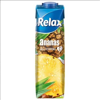 Relax ananas 1l, 12ks