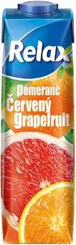 Relax erven grapefruit 100% 1l, 12ks