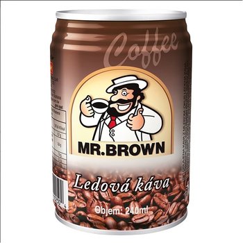 Mr. Brown ledov kva 0,25l plech, 24ks