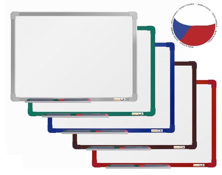 magnetick tabule 90x60 cm barevn hlinikov rm