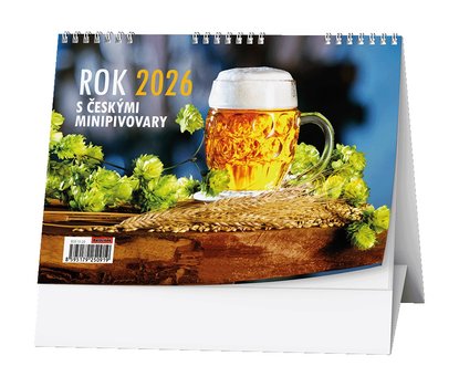 stoln kalend ROK 2026 S MINIPIVOVARY