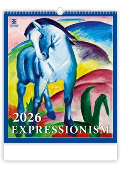 nástěnný kalendář Expressionismus