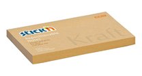 samolepicí bloček Kraft Stick´n by Hopax 76x127mm, 100 lístků