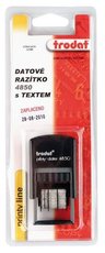 Raztko Trodat 4850 s datem a textem ZAPLACENO