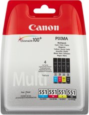 Canon CLI-551 pack c,m,y,bk (6509B009)