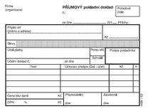 pjmov pokladn doklad NCR .53, 2x50 list