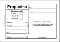 propustka ET 077