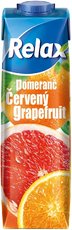 Relax erven grapefruit 100% 1l, 12ks