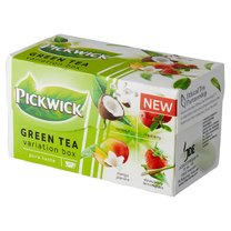 čaj Pickwick Zelené variace s ovocem, 20x2g