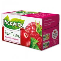 čaj Pickwick ovocný brusinka,malina, 20x2g