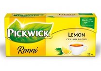 čaj Pickwick ranní Lemon, 25x1,75g