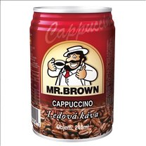 Mr. Brown cappuccino 0,25l plech, 24ks