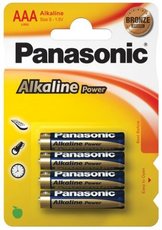 baterie Panasonic AAA/LR03, 4ks