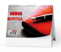 Stolní kalendář - Mini daňový RED
