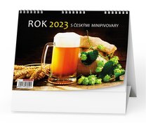 Stolní kalednář - Rok 2023 s Českými pivovary