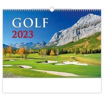 Nástěnný kalendář  - Golf