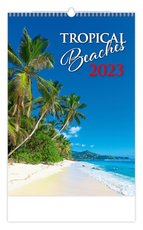 Nástěnný kalendář - Tropical Beaches