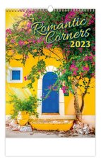 Nástěnný kalendář - Romantic Corners