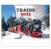 Nástěnný kalendář  - Trains